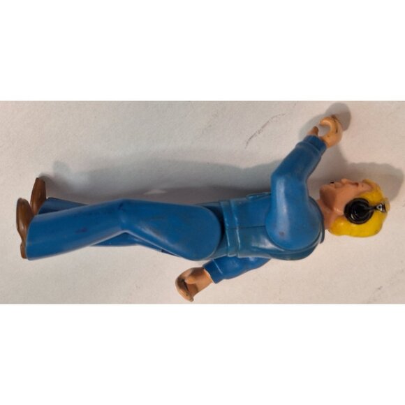 Fisher Price Adventure People Pilot Blue Helicopter - Picture 15 of 16